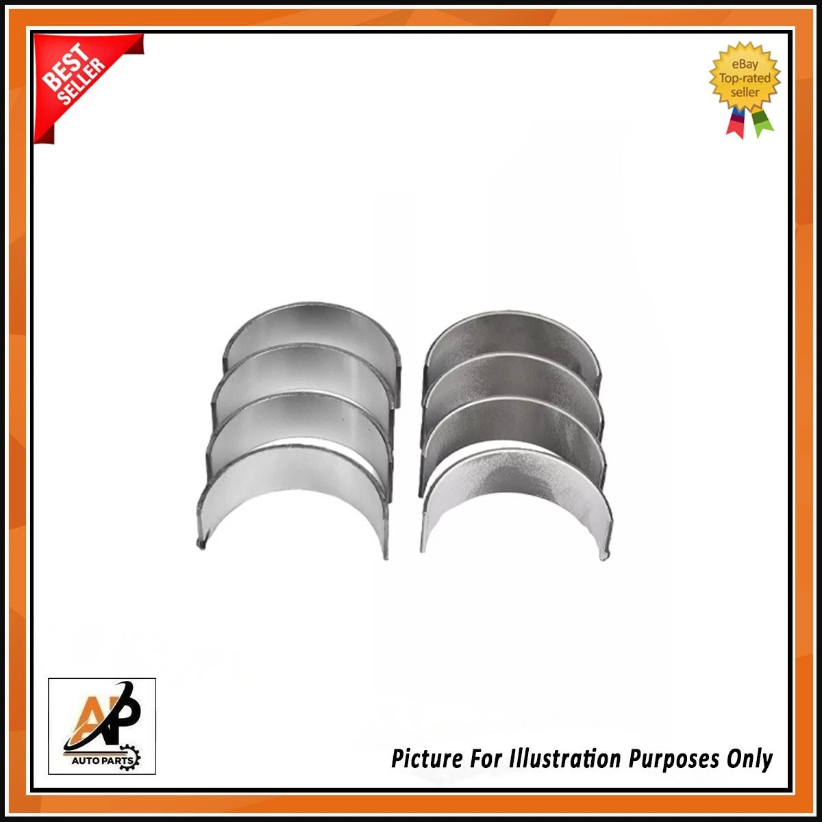 Con Rod Big End Bearings Set for BMW 1 3 5 X1 X3 Z4 (2007–2016)