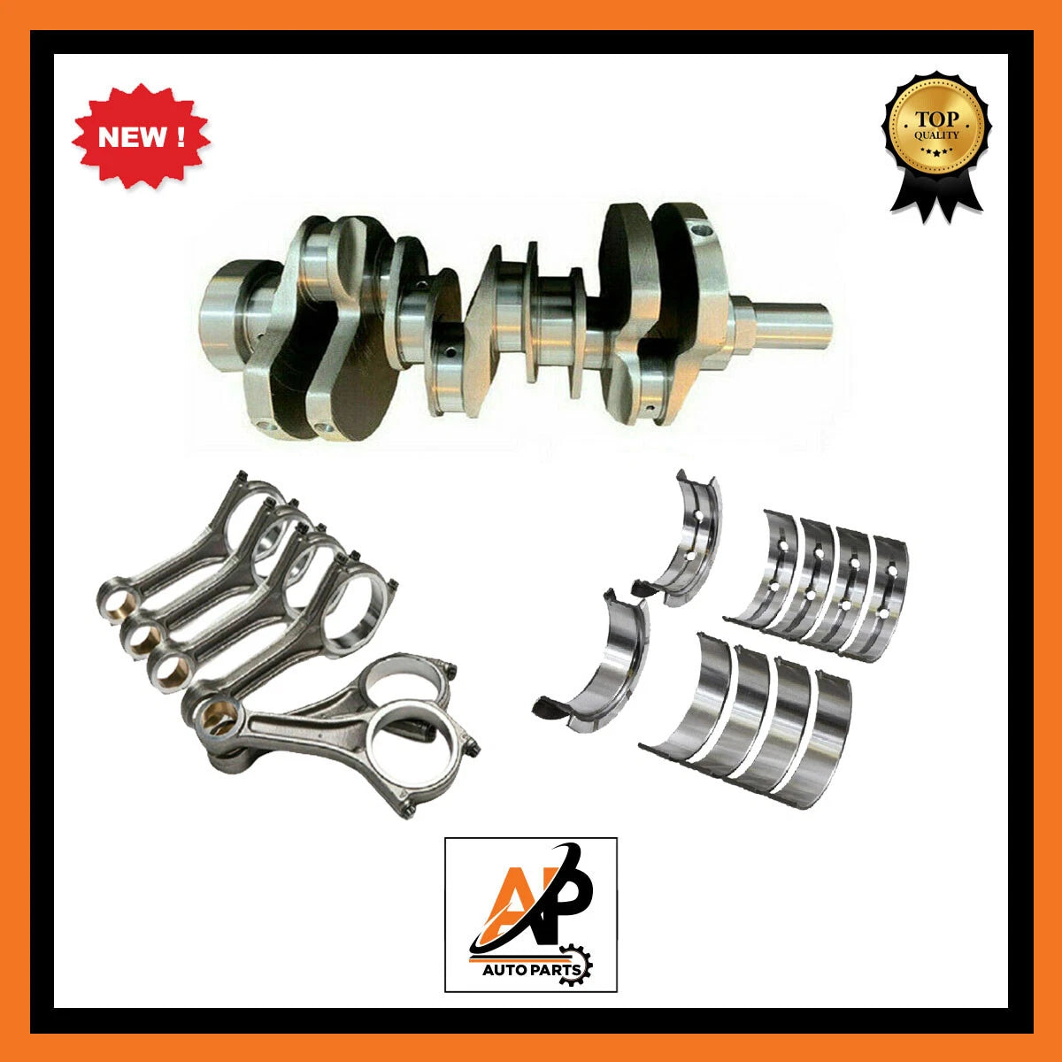 Forged Crankshaft Bearing and Con Rod Set for Land Rover 3.0 TDV6 (2010–2016)