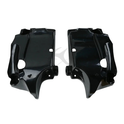 Black Lower Vented Leg Fairing for Harley Touring Tri Street Glide (1983-2013)