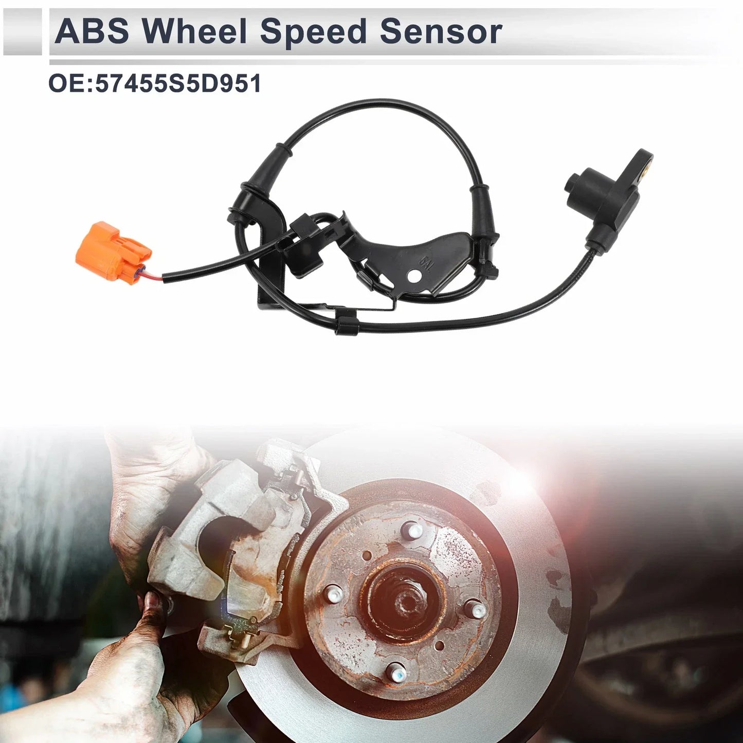 ABS Wheel Speed Sensor for Honda Civic L4 Front Left (2006-2011)