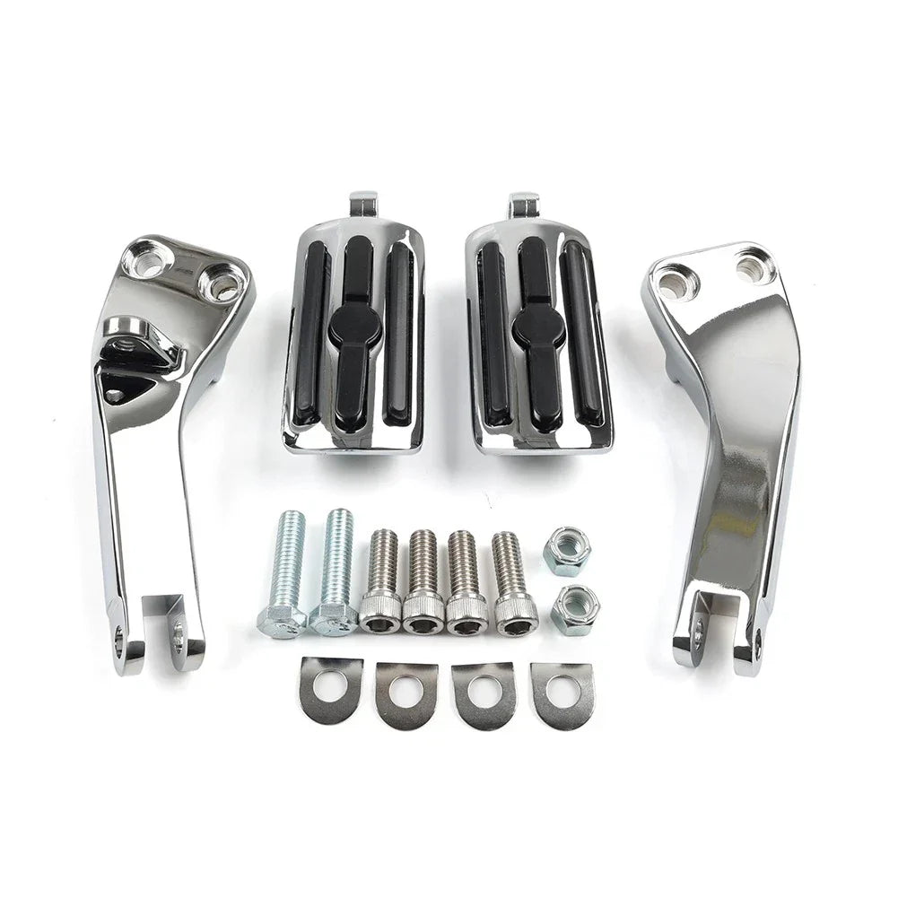 Rear Passenger Foot Peg Mount Bracket for Harley Dyna Super Glide (2006-2023)