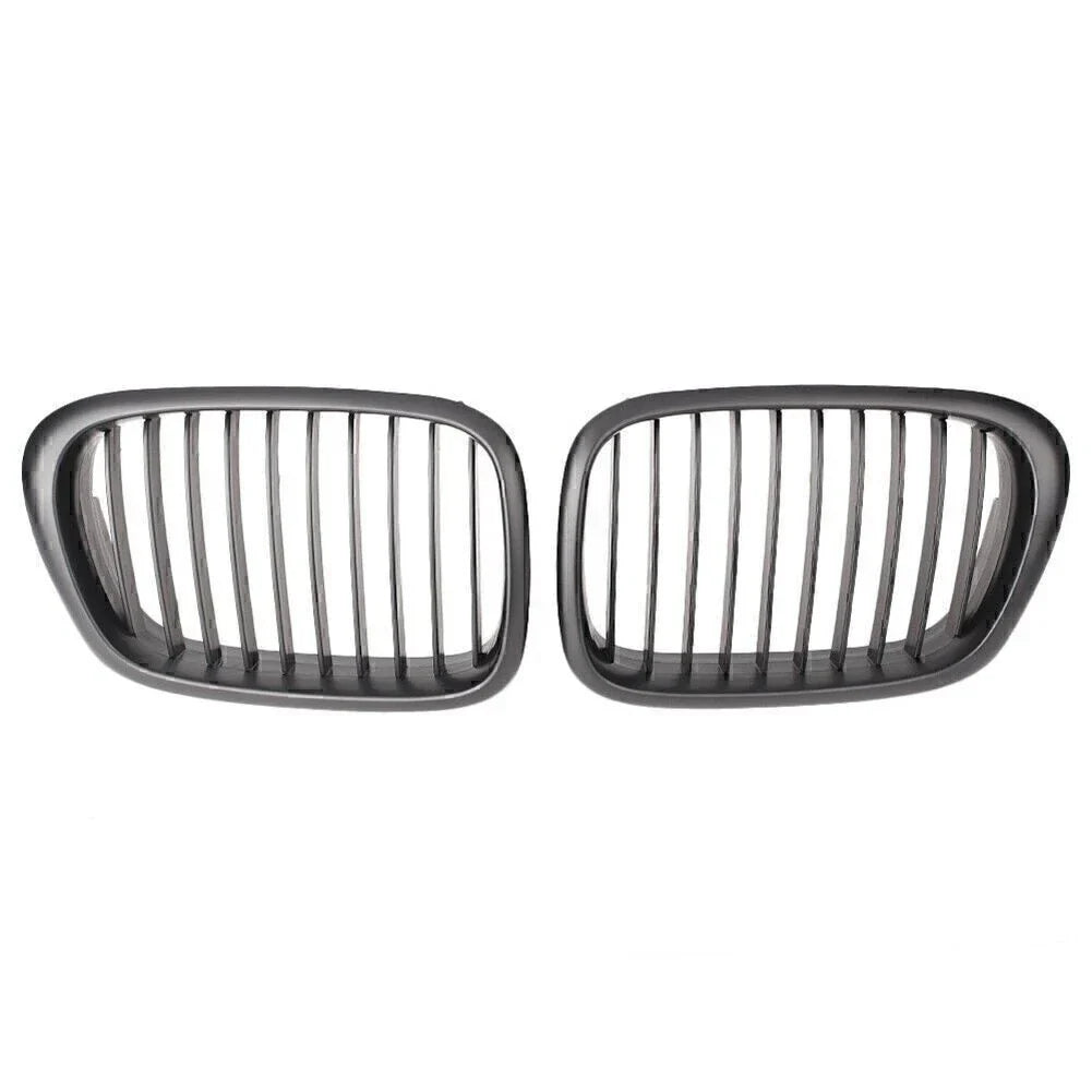 Bumper Grill Mesh Grille for BMW E39 525 528 530 535 M5 (2000-2003) Black