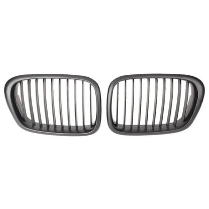 Bumper Grill Mesh Grille for BMW E39 525 528 530 535 M5 (2000-2003) Black
