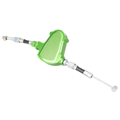 Green Easy-Pull Clutch Cables for Kawasaki KX65 KX85 KX100 KX250 KX500 (1995-2016)