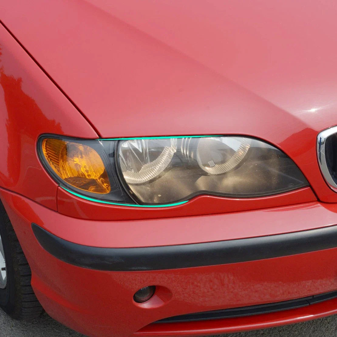 Right Headlight Glass Lens Cover for BMW 3 Series E46 325Ci 330Ci (2003-2006)
