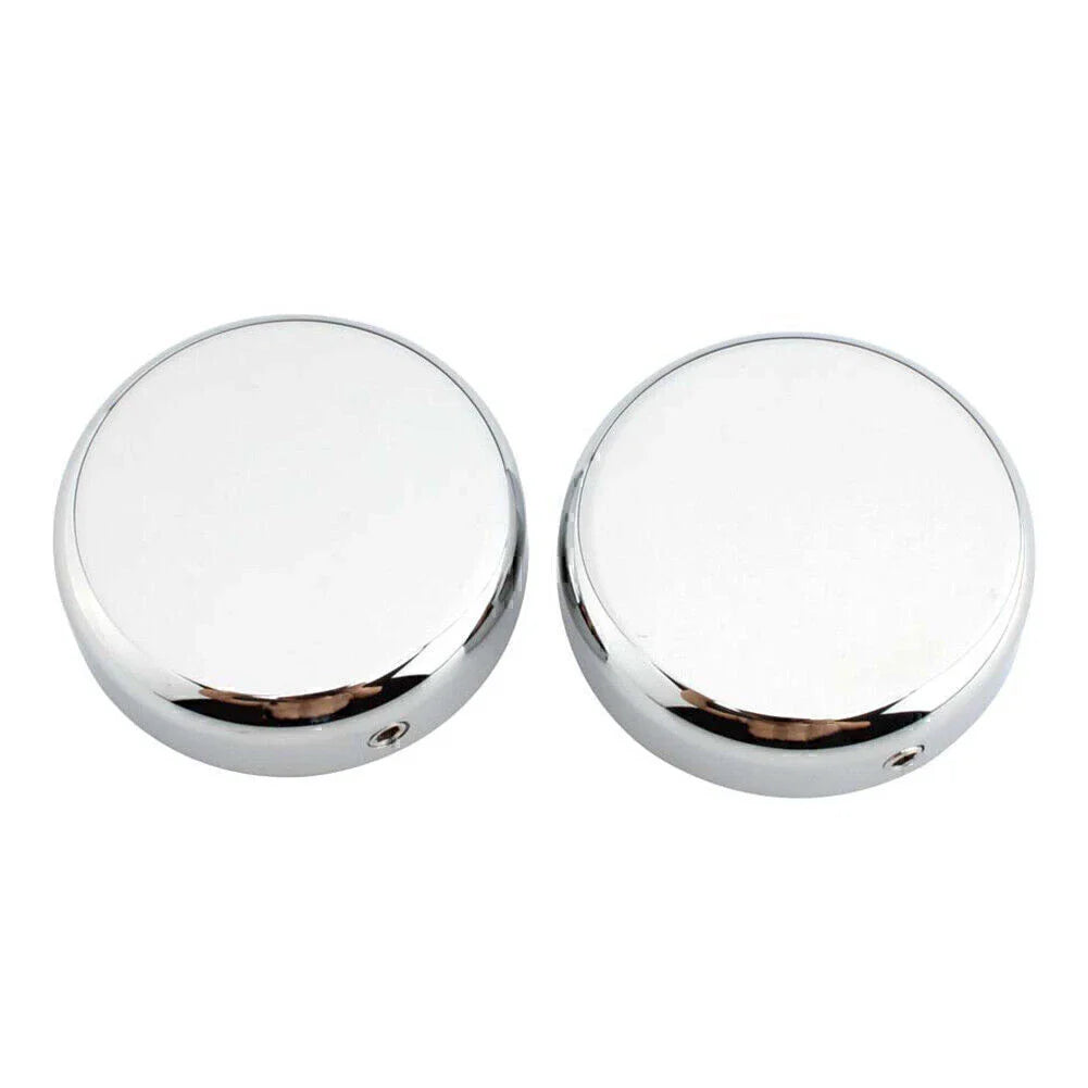 CNC Chrome Upper Fork Caps for HARLEY SOFTAIL STREET BOB (2018-2020)