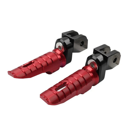 Red Front Footrests for Ducati Hypermotard 950, Monster 795, 821 (2018-2021)