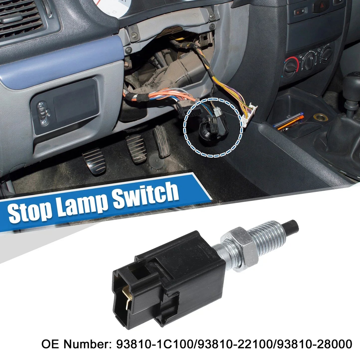 Brake Light Switch for HYUNDAI Santa Fe 2001-2006 (93810-1C100, 93810-22100)