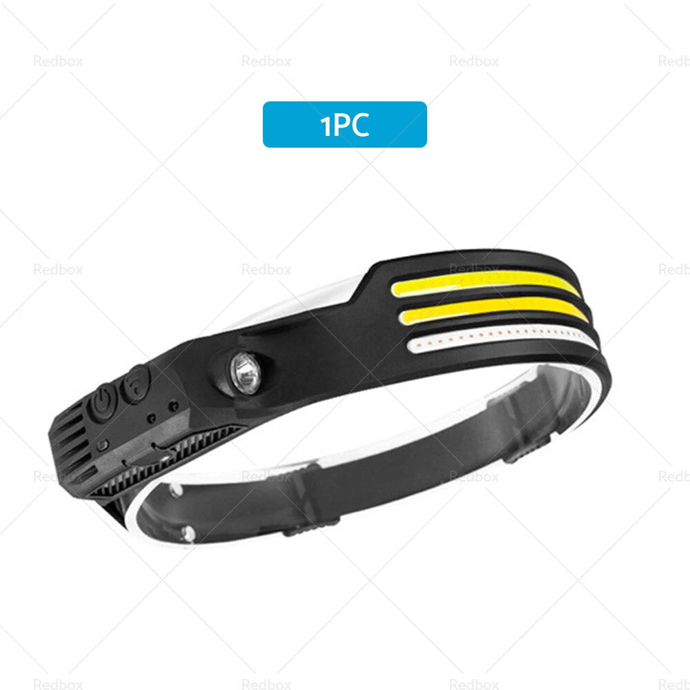LED Rechargeable 230º Headlamp Headlight for Car (No specific years)