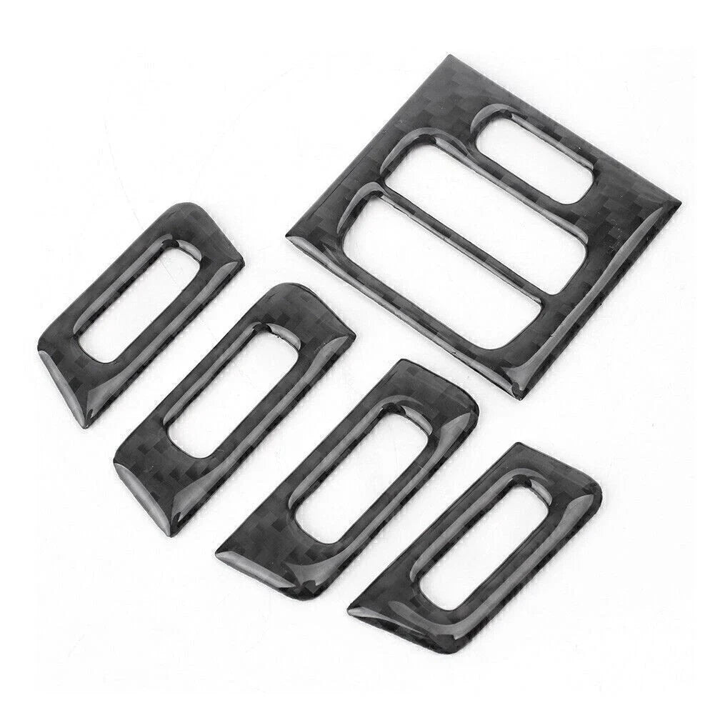 Carbon Fiber Air Conditioner Outlet Trim Cover for BMW E90 E92 (2007-2013)
