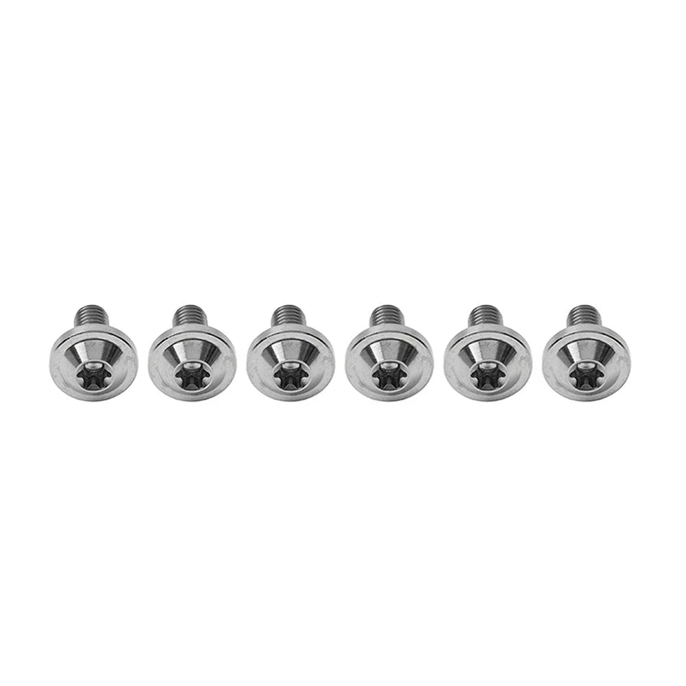 6 x Titanium Alloy M6x10mm Torx Head Bolts for Bike Motorcycle