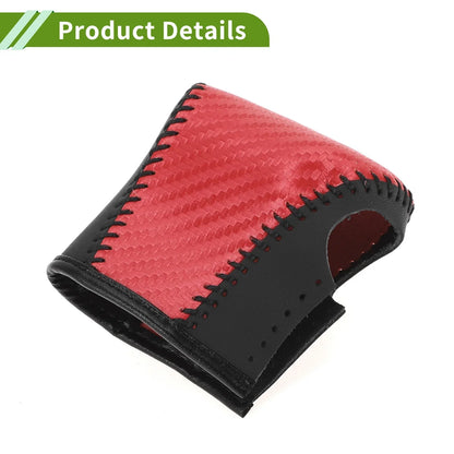 Car Gear Shift Knob Cover for Lexus L600 2022-2023 Red Carbon Fiber