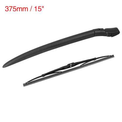 Rear Wiper Blade Arm Set 375mm for Porsche Cayenne GTS (2002-2010)