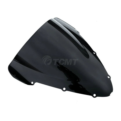 Black Dual Bubble Windshield for Honda CBR600 F4i (2001-2008)