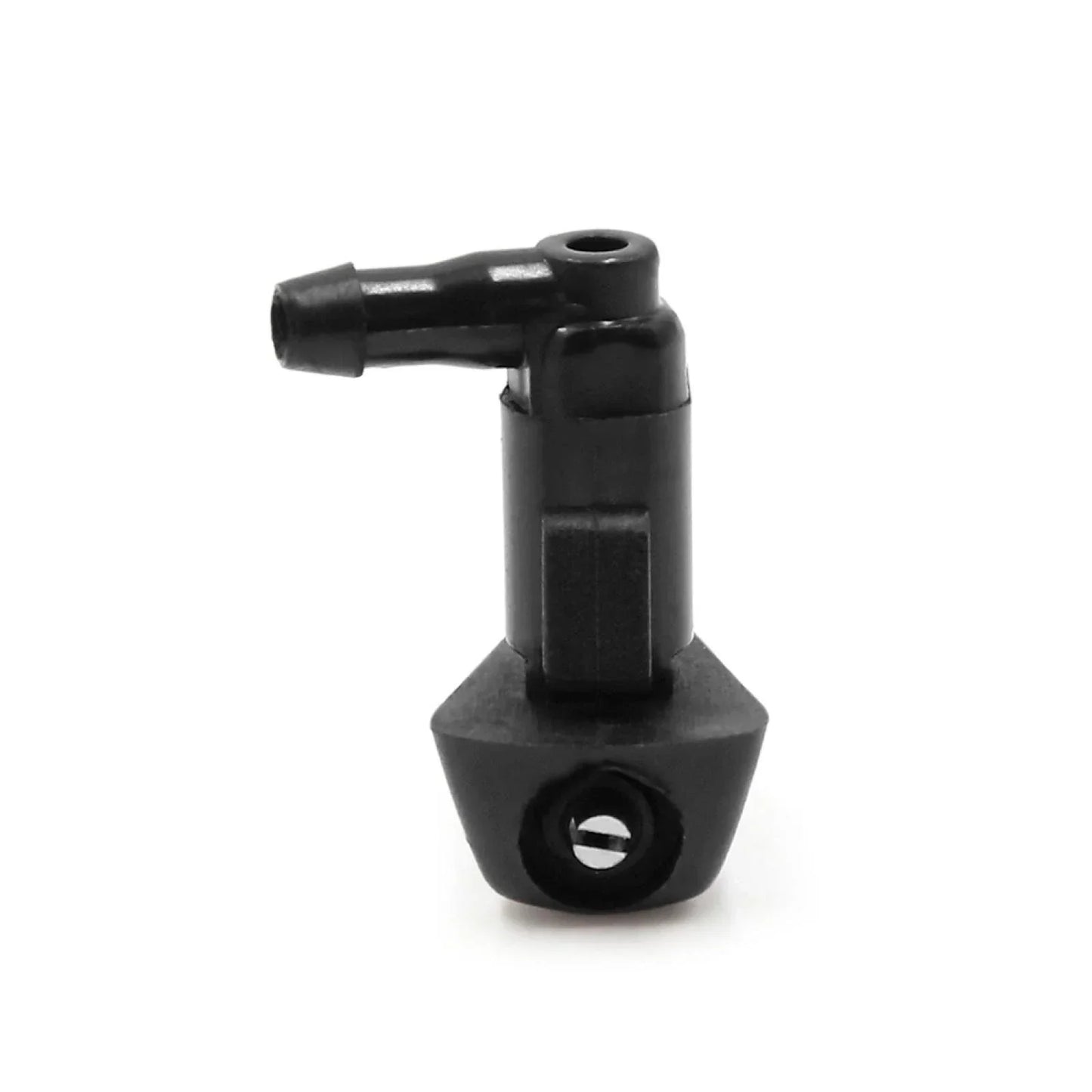 2 x Black Plastic Windshield Washer Wiper Nozzles for Honda