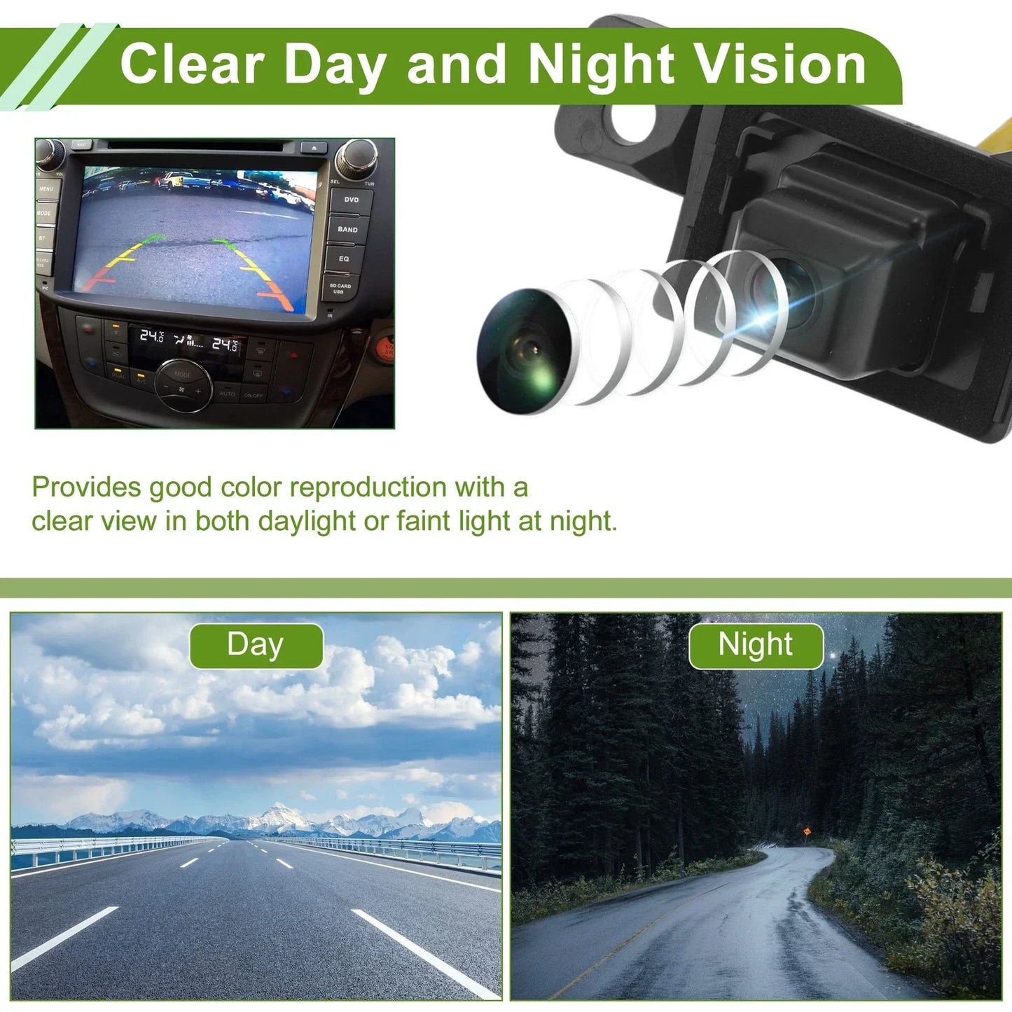 Rear View Backup Camera for LEXUS RX 350 (2007-2009)