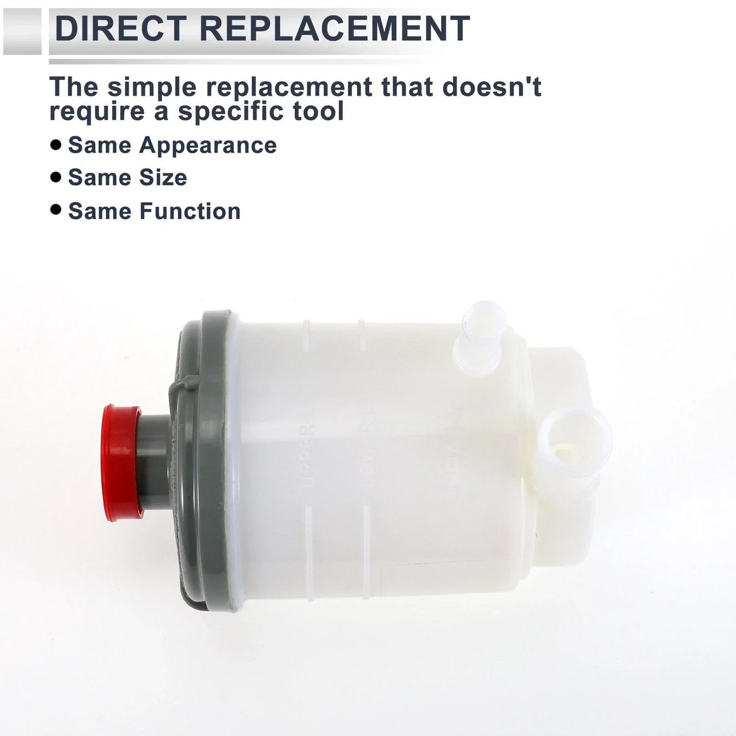 Power Steering Reservoir for Honda Accord (1998-2002) 1 x White
