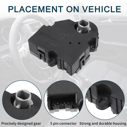 2 x HVAC Heater Blend Door Actuators for Chevrolet Silverado 1500 (2007)