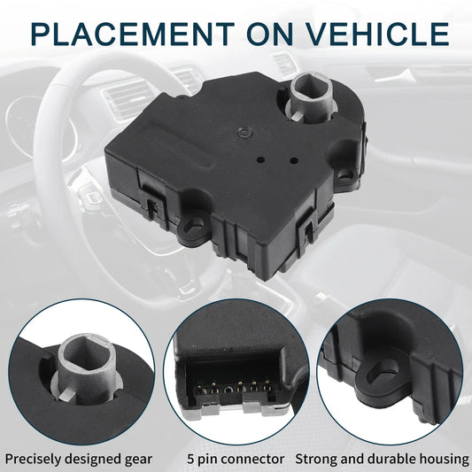 2 x HVAC Heater Blend Door Actuators for Chevrolet Silverado 1500 (2007)