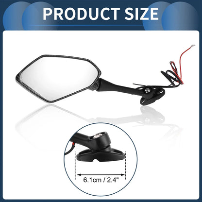 Rear View Mirrors for Suzuki GSX-R600 GSX-R750 2003-2017 Aluminum (2 x)