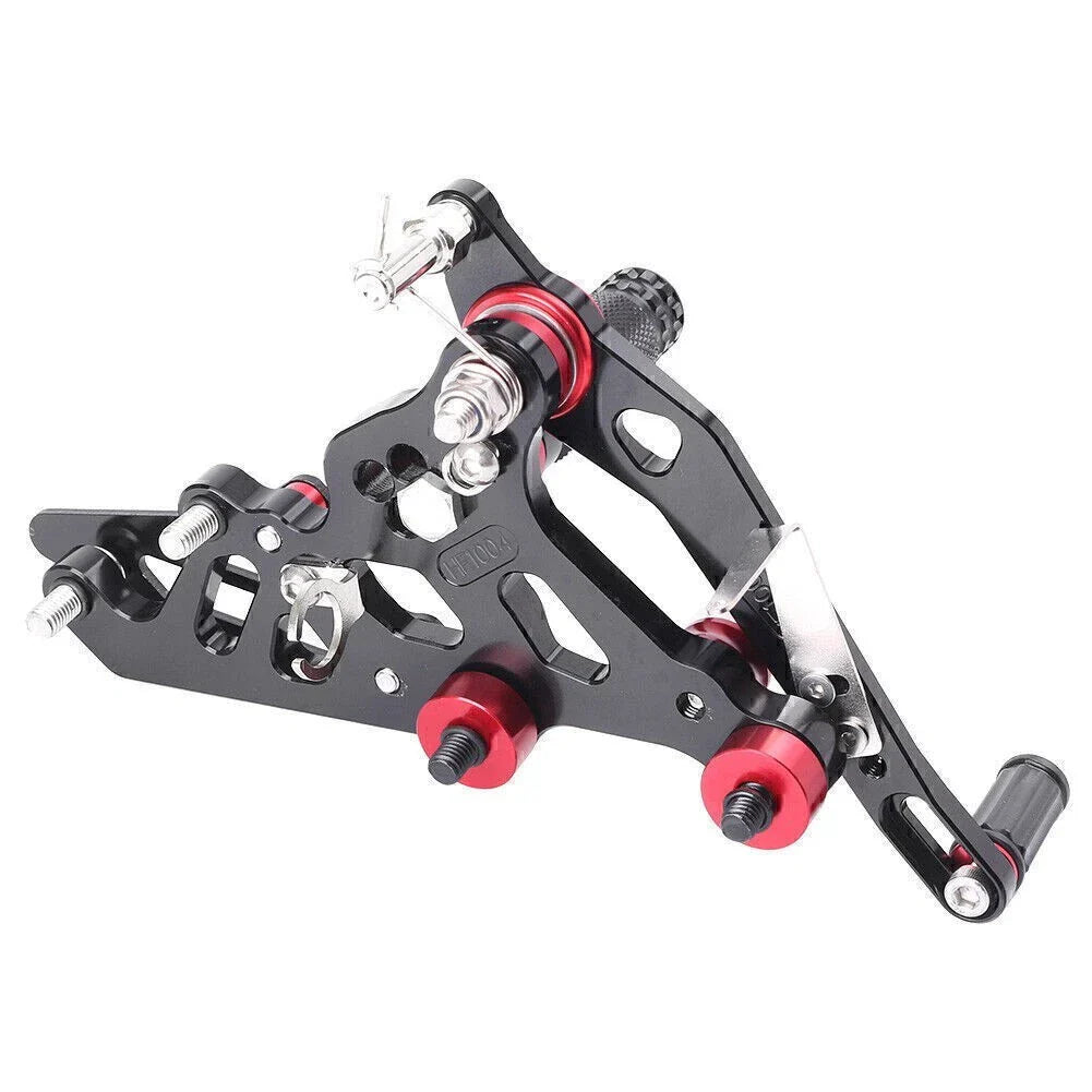Adjustable Rearset Footpegs Kit for Yamaha MT-07 (2014-2017) Black