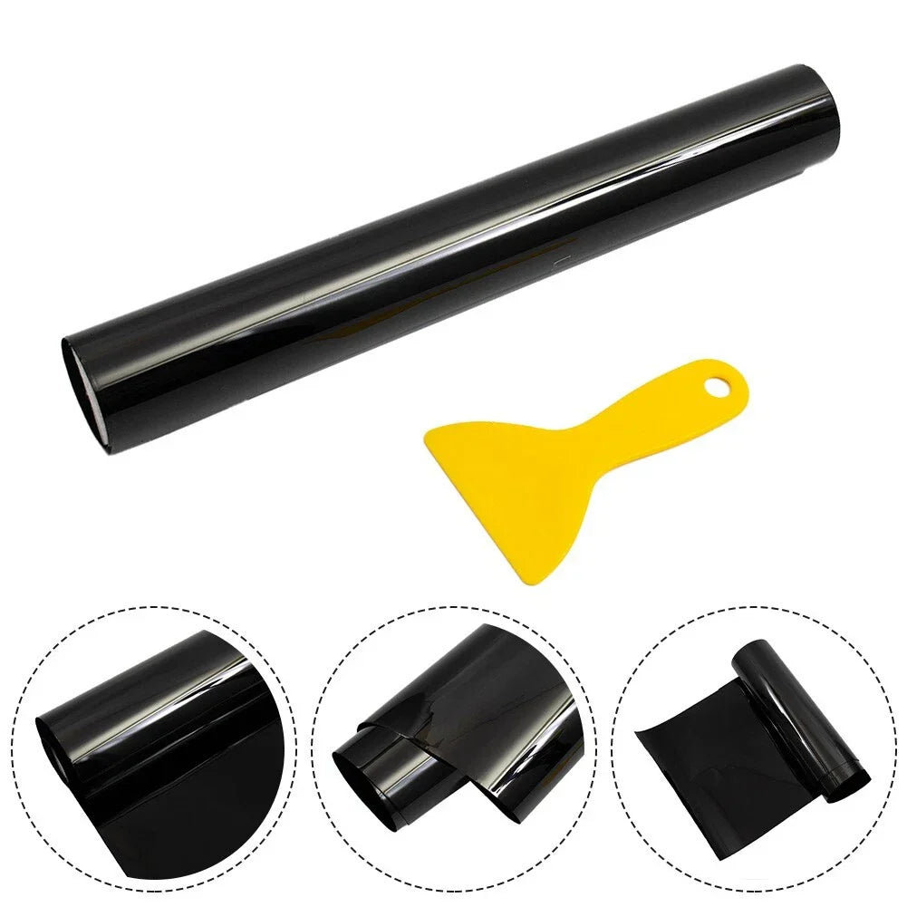 Sun Visor Strip Tint Film Front Glass Windshield Anti-UV Shade Decal for Car VL