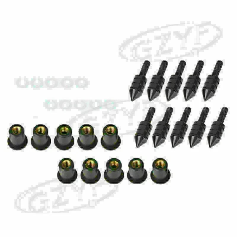 Windshield Bolt Kit 10pcs Multi Color Screws for Motor (No Year Specified)