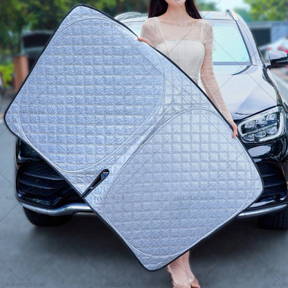6 Layer Thick WindScreen SunShade for Porsche Macan (2014-2025) UV Protection
