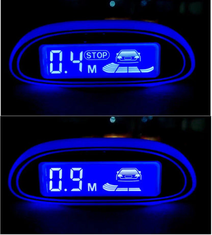 Blue Light Sensor Reverse Backup Radar Monitor System for Cars