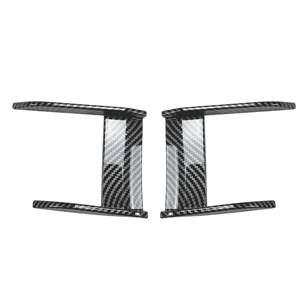 Carbon Look Front Bumper Side Spoiler for BMW 1 Series F40 (2019-2023)