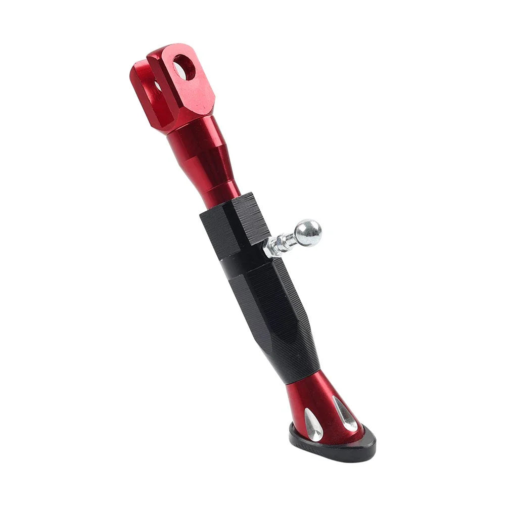 Red Motorcycle Universal Adjustable Kickstand Foot for Motorcycle