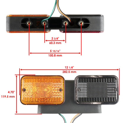 Brush Light Guard Replacement for John Deere 2038R 2032R 1023E (Left Right)