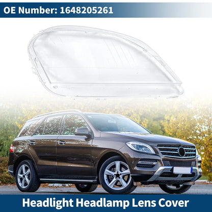 Front Right Headlight Lens Cover for Mercedes-Benz ML350 (2006-2011)