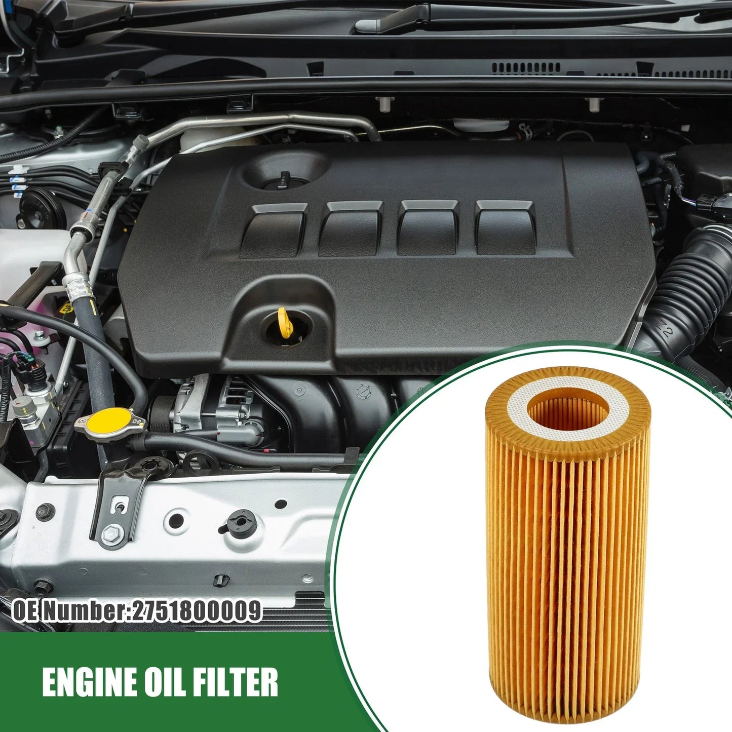 Engine Oil & Fuel Filter Set for Mercedes C216 W221 (2007-2013)