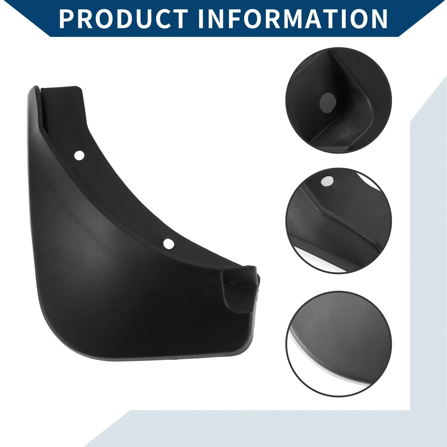 Mud Flaps Splash Guards for Mercedes-Benz A Class Hatchback (2019-2022)