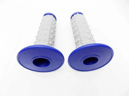 Yamaha WR426 Forseti Blue Grey Diamond Handlebar Grip Set (2000-2002)