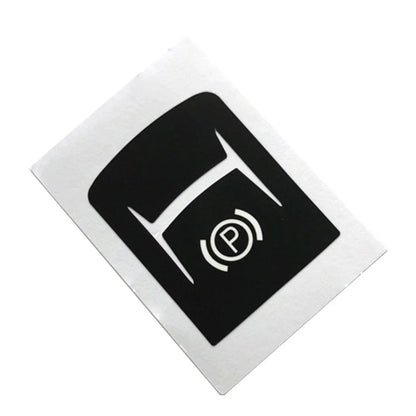 Panel Button for A6 Clima Decals Stickers Black Vinyl