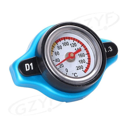3BAR Racing Thermostatic Radiator Cap Cover for Car - Blue