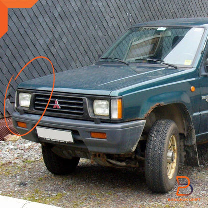 Black Front Corner Signal Light for Mitsubishi Triton UTE (1987-1996)