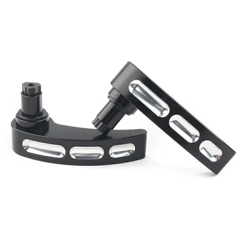 CNC Cut Saddlebag Lid Lifter Latch Levers for Harley Road Glide (2014-2017)