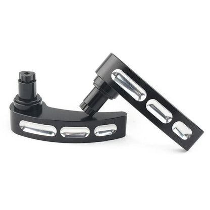 CNC Cut Saddlebag Lid Lifter Latch Levers for Harley Road Glide (2014-2017)