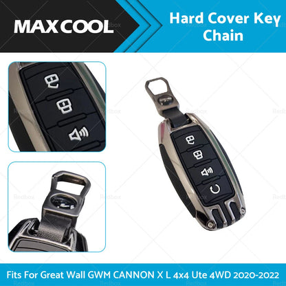 Hard Cover Key Chain for Great Wall GWM CANNON X L Dual Cab Ute (2020-2022)