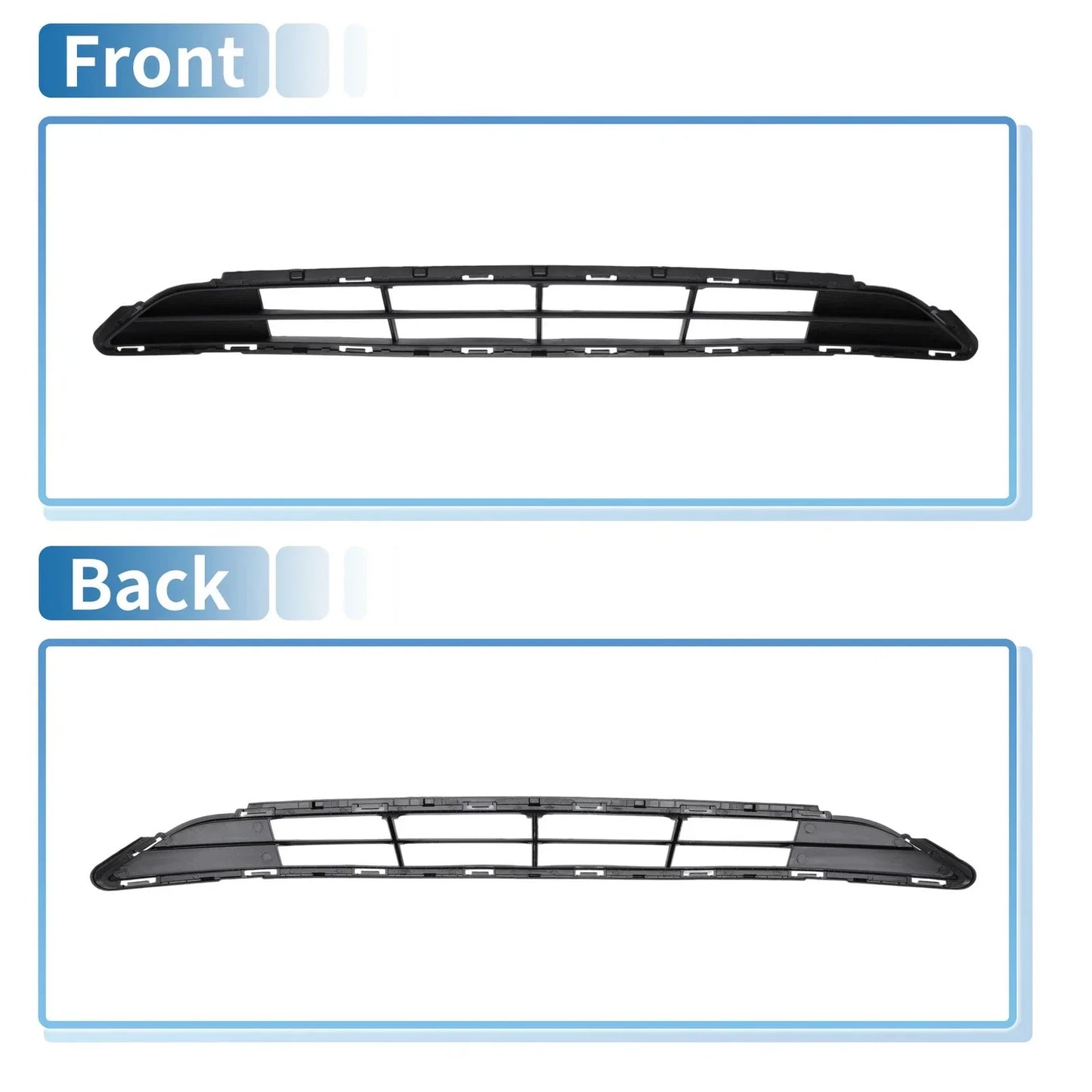 Lower Front Bumper Grille for Hyundai Sonata (2015-2017)