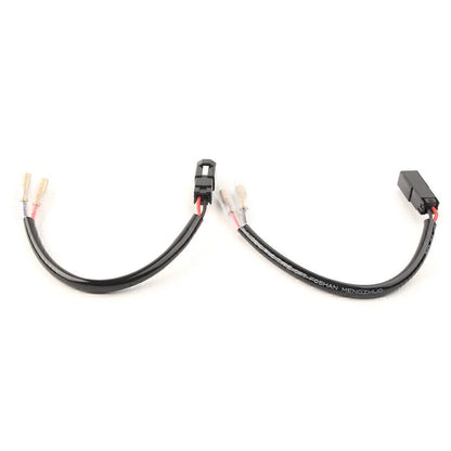 Turn Signal 2-Wire Connector Harness w/Sleeve for Ducati 848 1098 1198