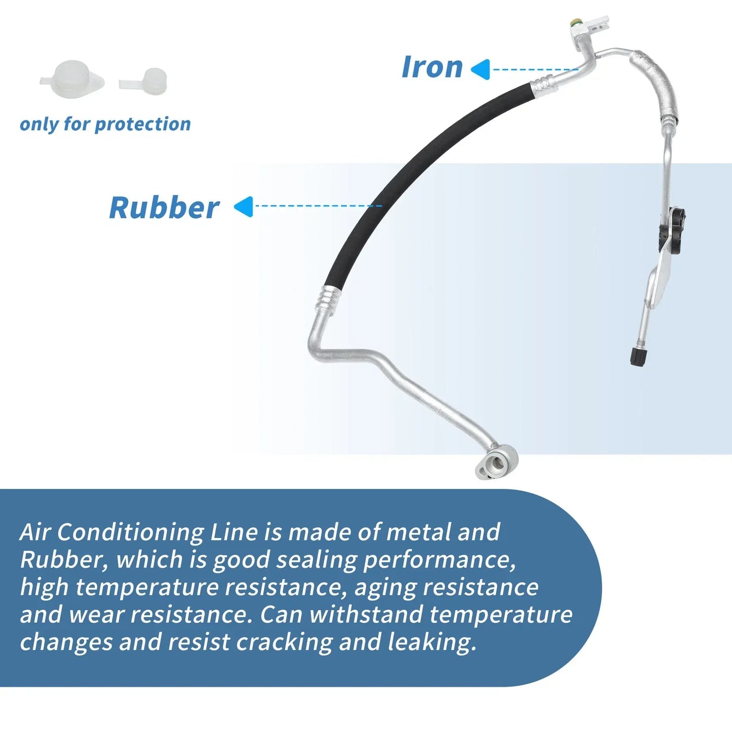 A/C Refrigerant Liquid Hose for BMW 530i (2004-2010)