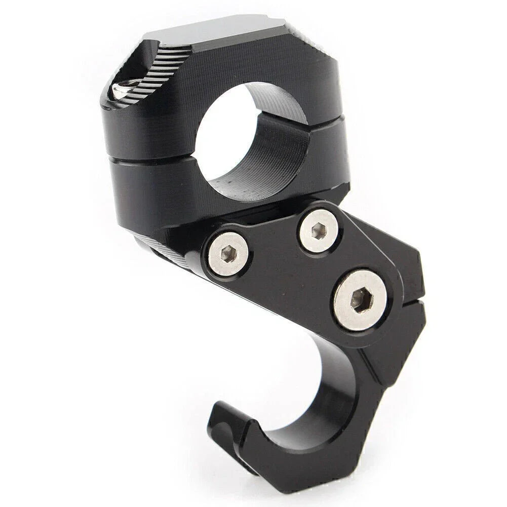 CNC 22MM 7/8" Handlebar Hook for Scooter - Helmet Luggage Bag Hanger Black