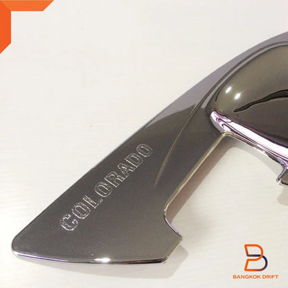 Chrome Door Handle Cover Insert Bowl Trim for Chevy Colorado Z71 (2012-2019)