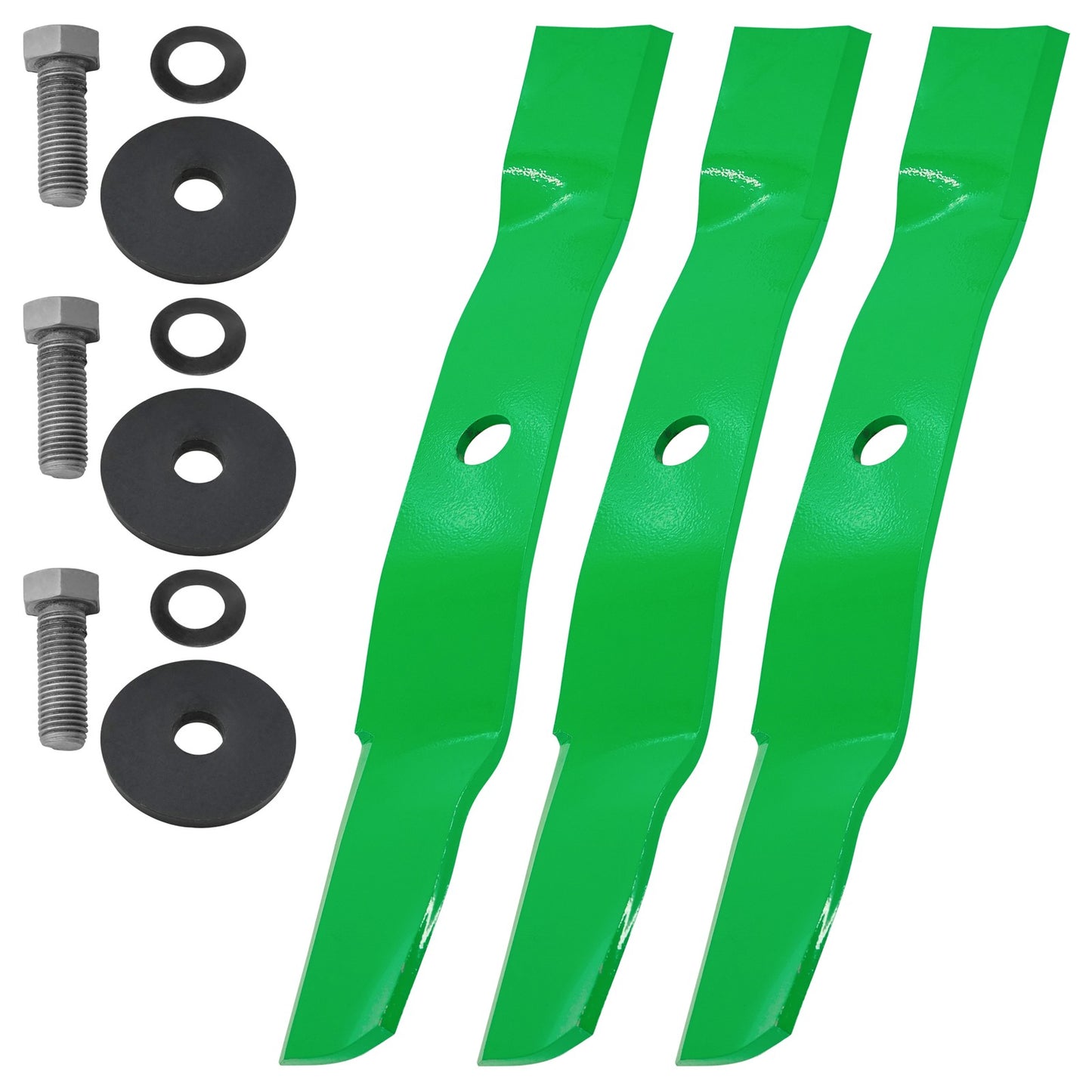 Deck Blades 54 Inch Heavy Duty with Bolts for John Deere 737 (2005–2015)
