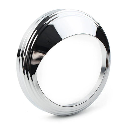 1 Pc Aluminum Chrome Trim Ring Visor Cover for Harley 5" Speedometer