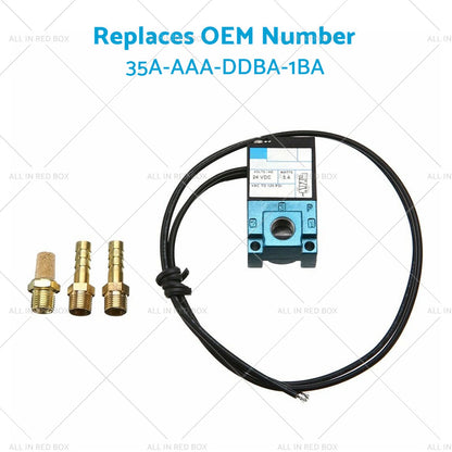 3 Port Solenoid Valve 5.4W 12V 1/8'' NPT for PWM 35A